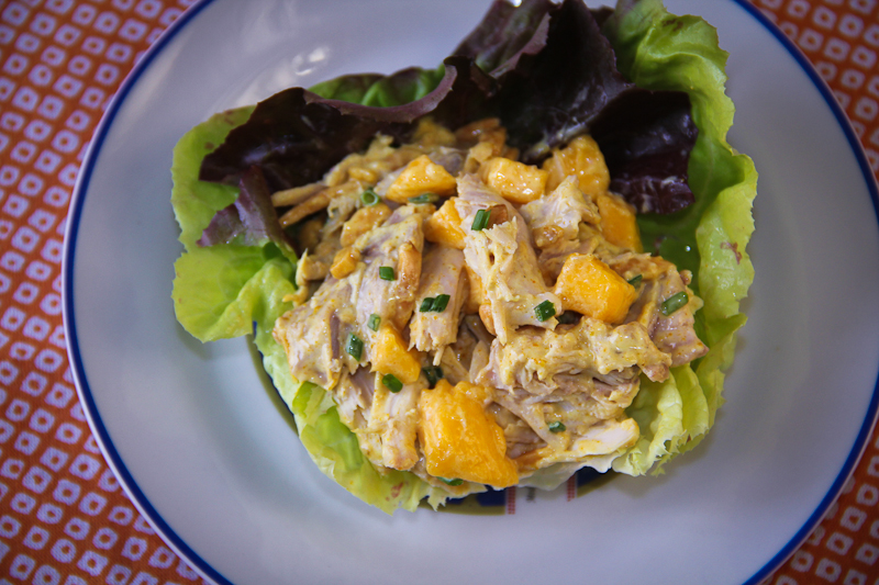 Curry Mango Chicken Salad