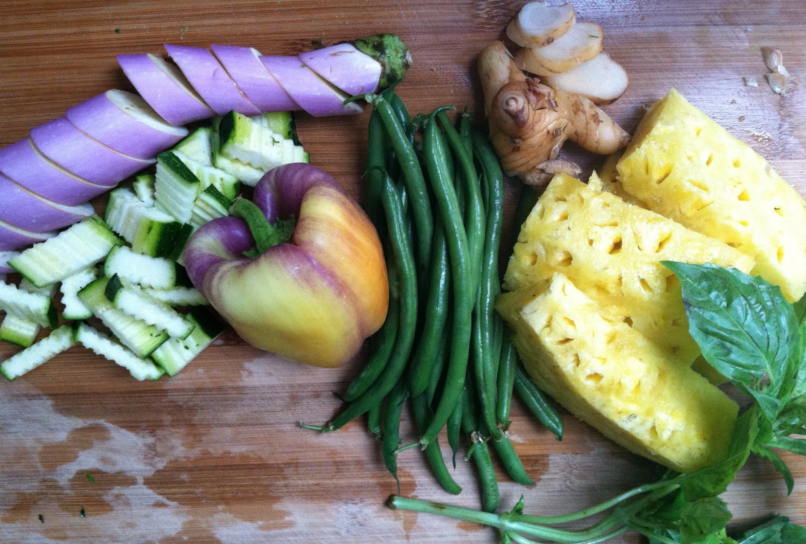 Pineapple Red Curry with Chicken