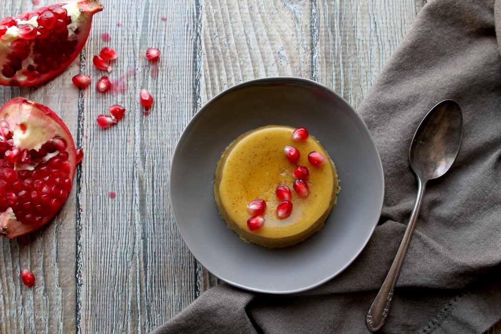 pumpkin panna cotta