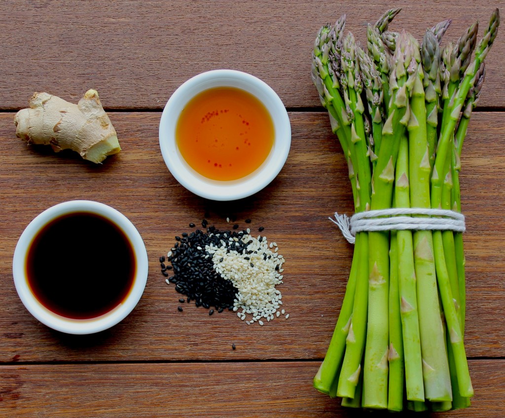 SESAME ASPARAGUS SALAD