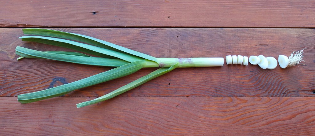 green garlic. It must be Spring