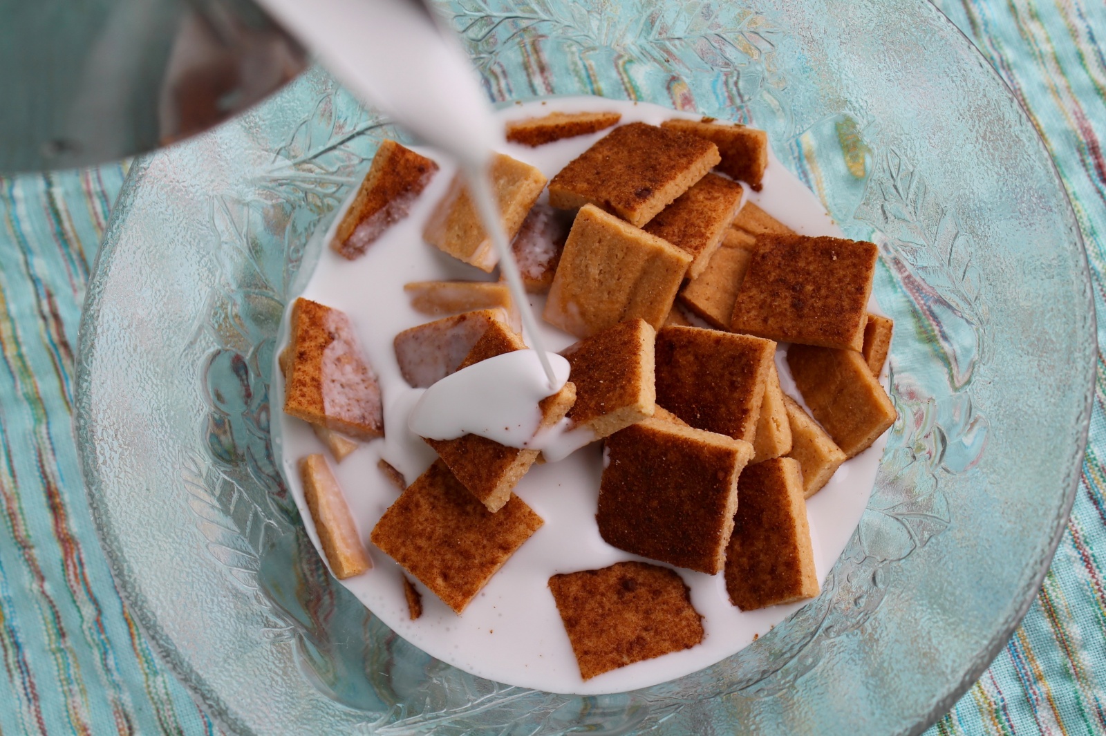 Sweet Cinnamon Cereal or Cinnamon Graham Crackers