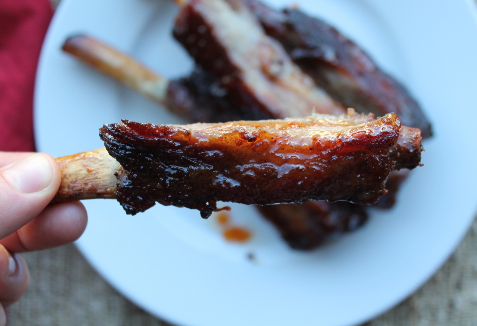 Char siu ribs sale