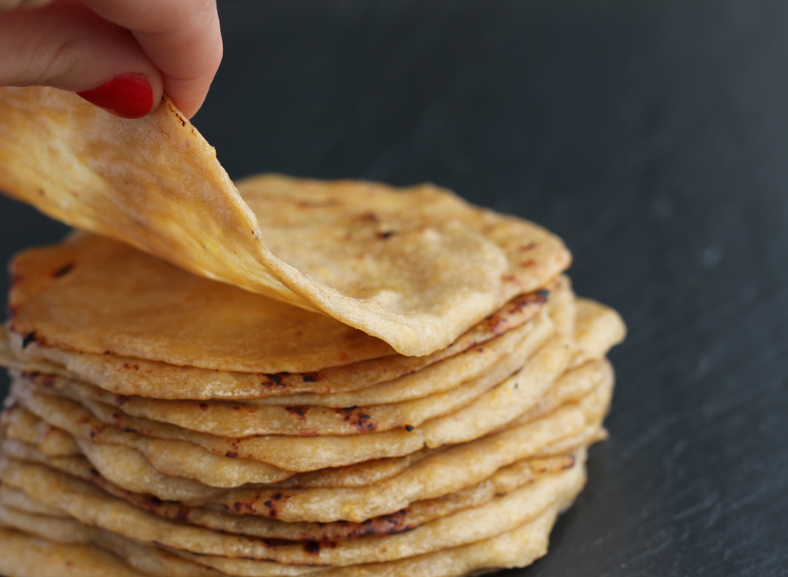 Plantain Tortillas are the perfect Paleo Corn Tortilla substitute!