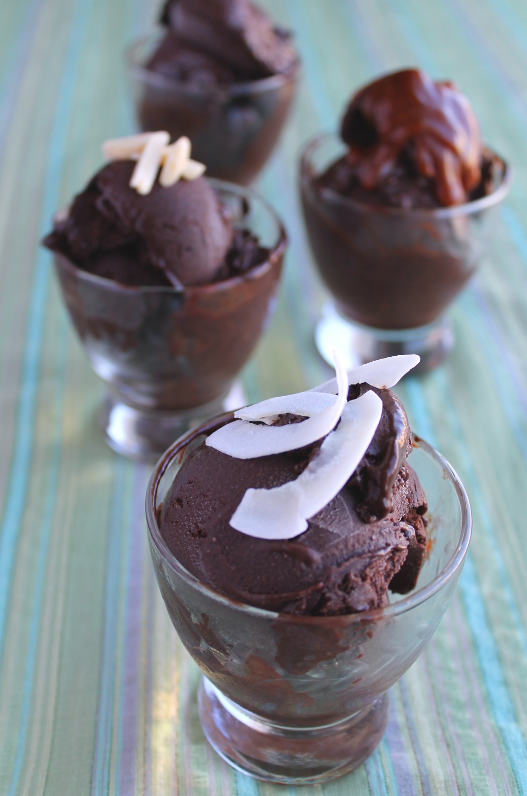 dairy-free bittersweet chocolate ice cream