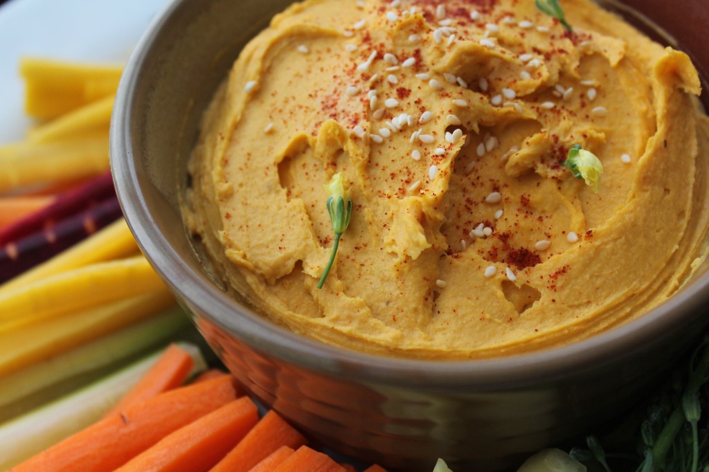 smoked squash hummus