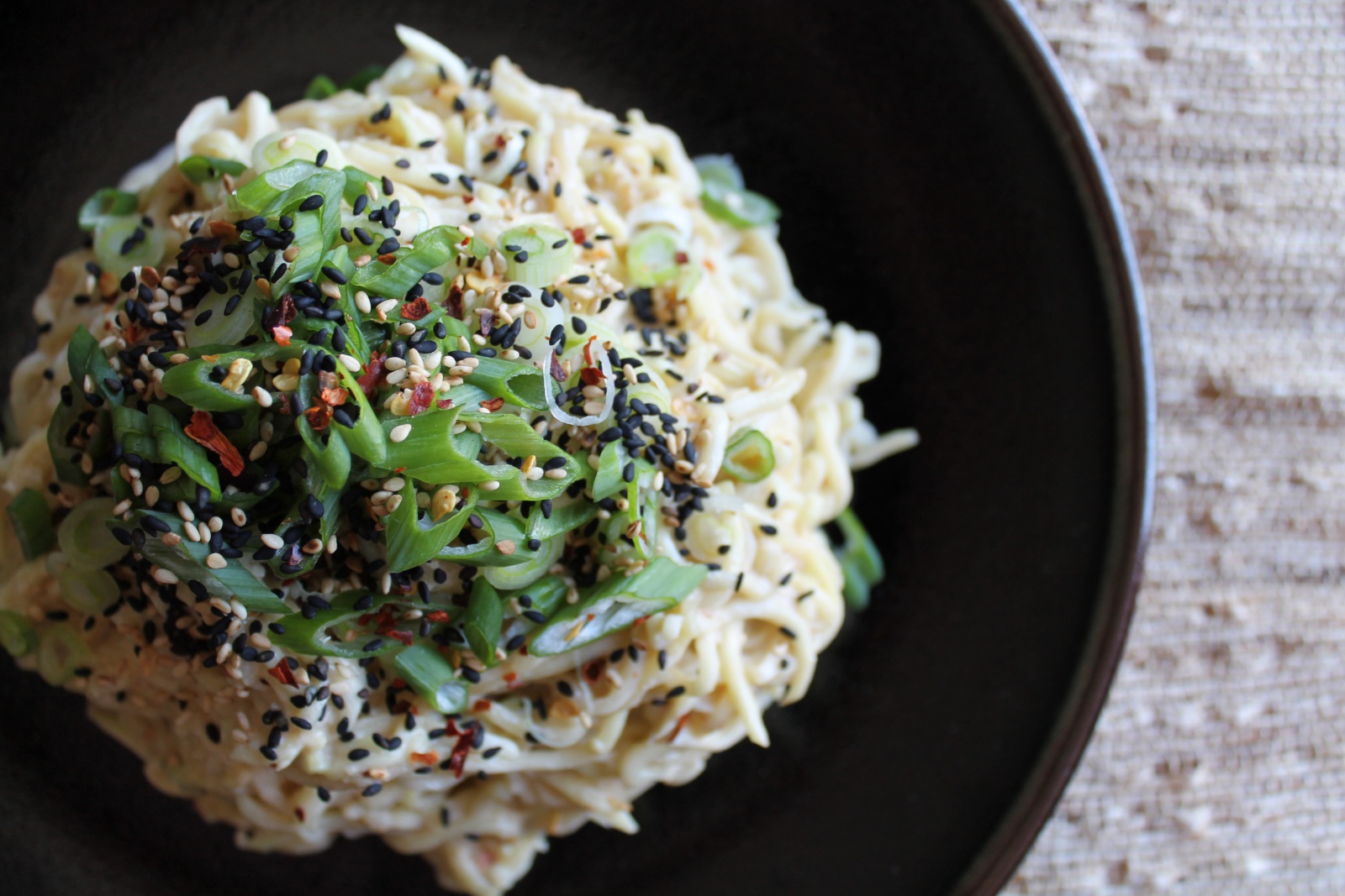 The Zenbelly Cookbook Sneak Peek: sesame zucchini noodles
