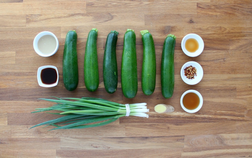 paleo sesame zucchini noodles