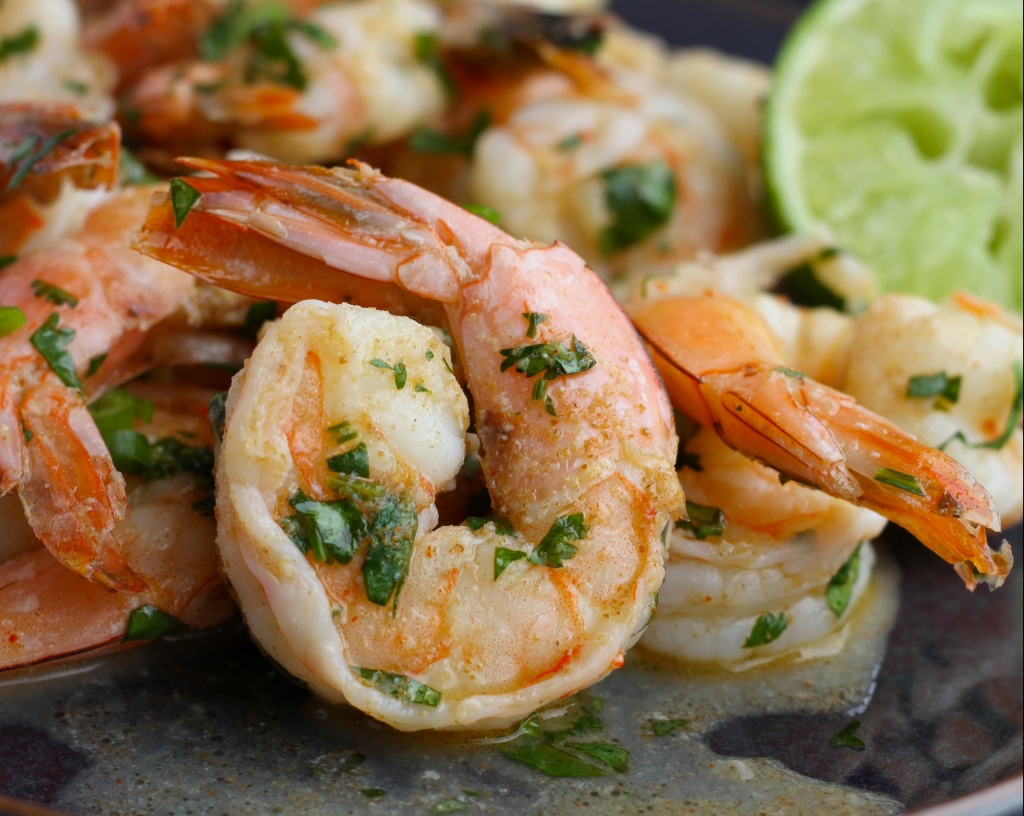 Grilled Quick-Brined Jumbo Shrimp Recipe