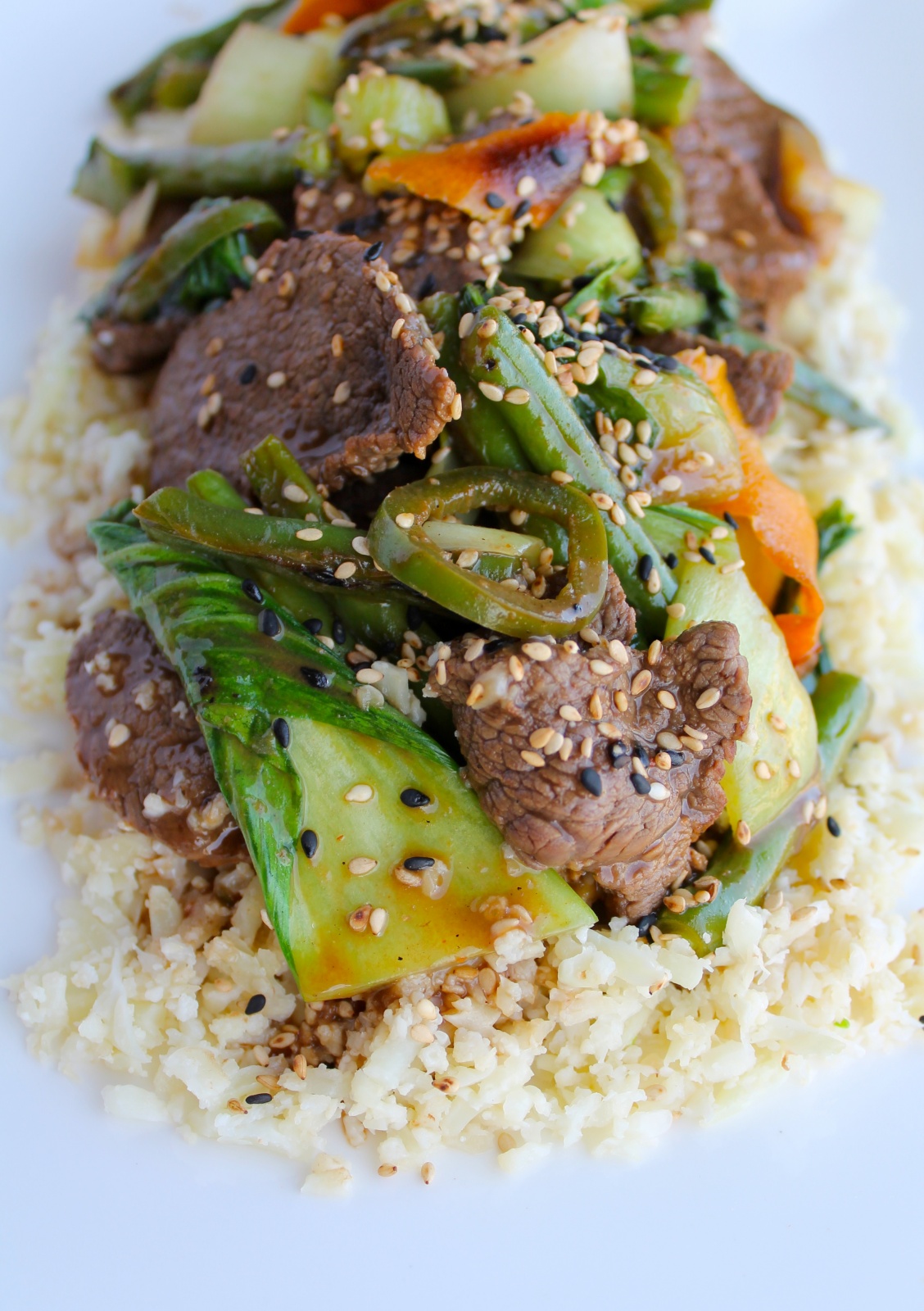 orange ginger beef stir fry