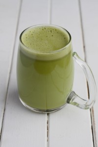 paleo butter matcha tea