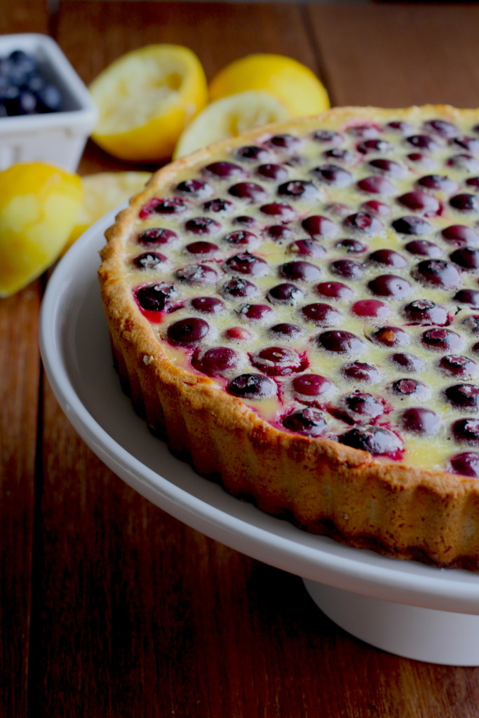 blueberry lemon tart