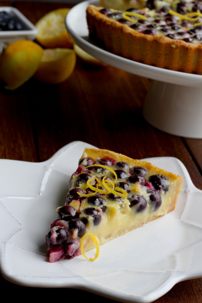 blueberry lemon tart