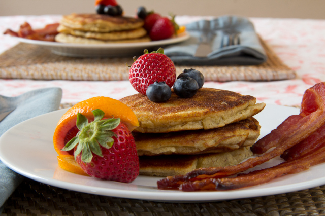 fluffy almond flour pancakes