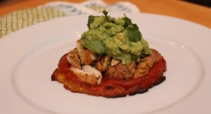 chicken tostadas