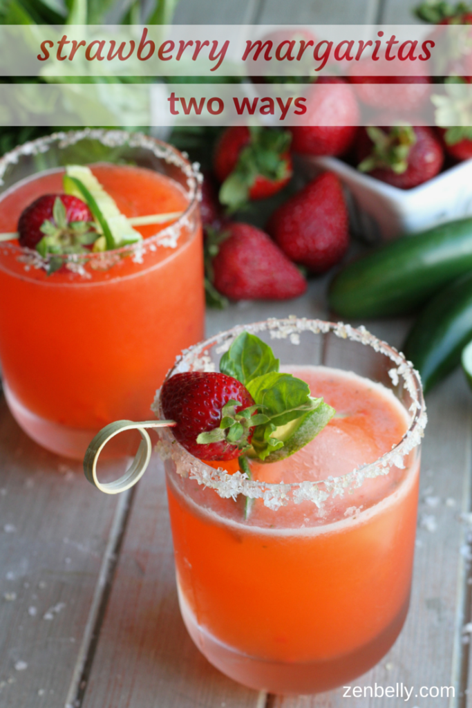 strawberry margaritas