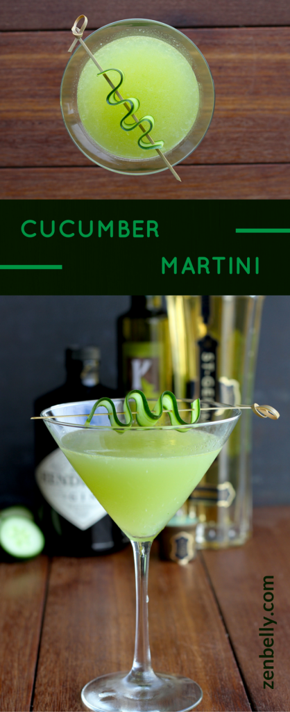 cucumber martini 