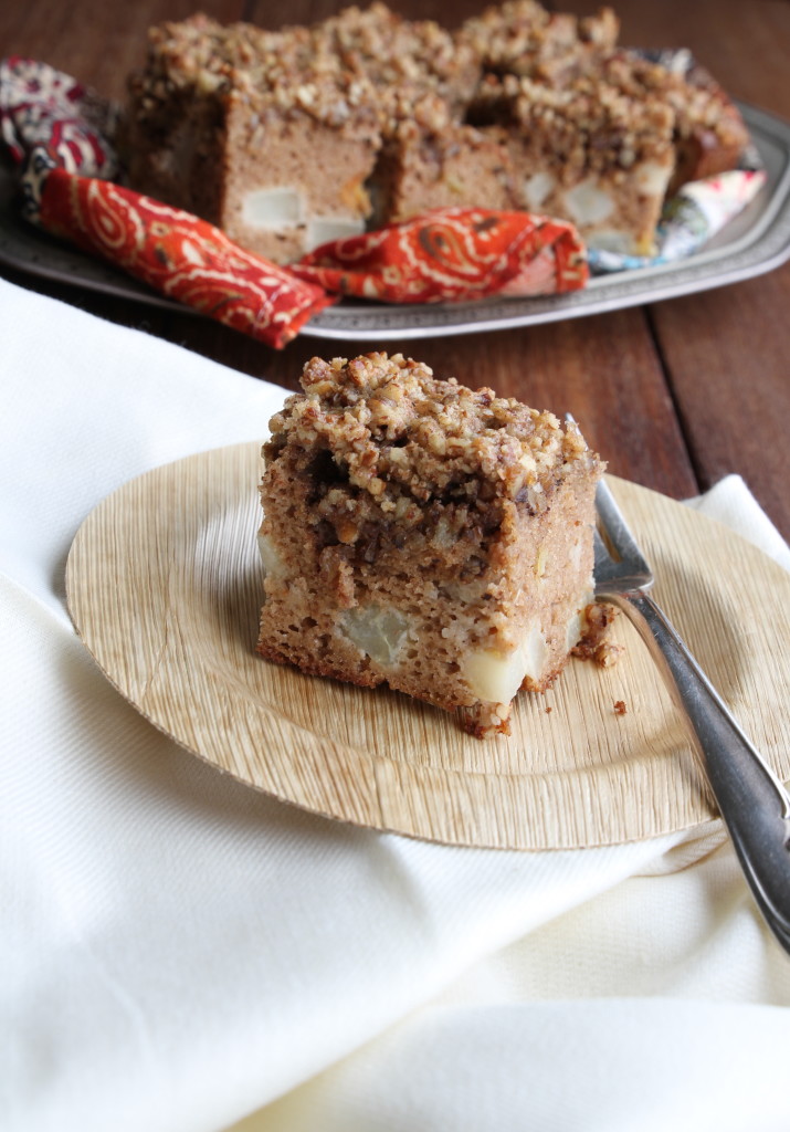 pear pecan coffee cake