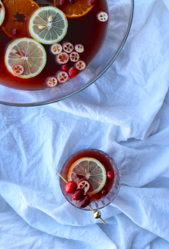 pomegranate pear punch