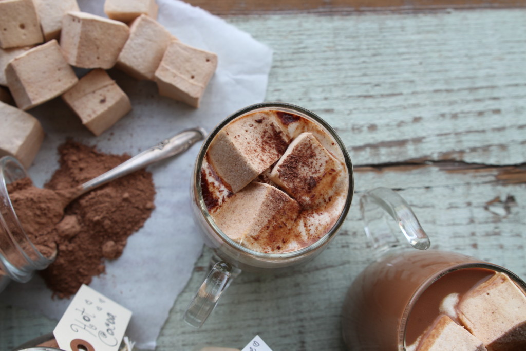 hot cocoa & marshmallows