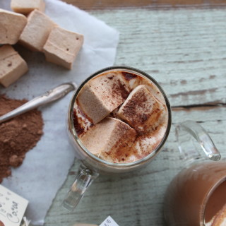 hot cocoa & marshmallows