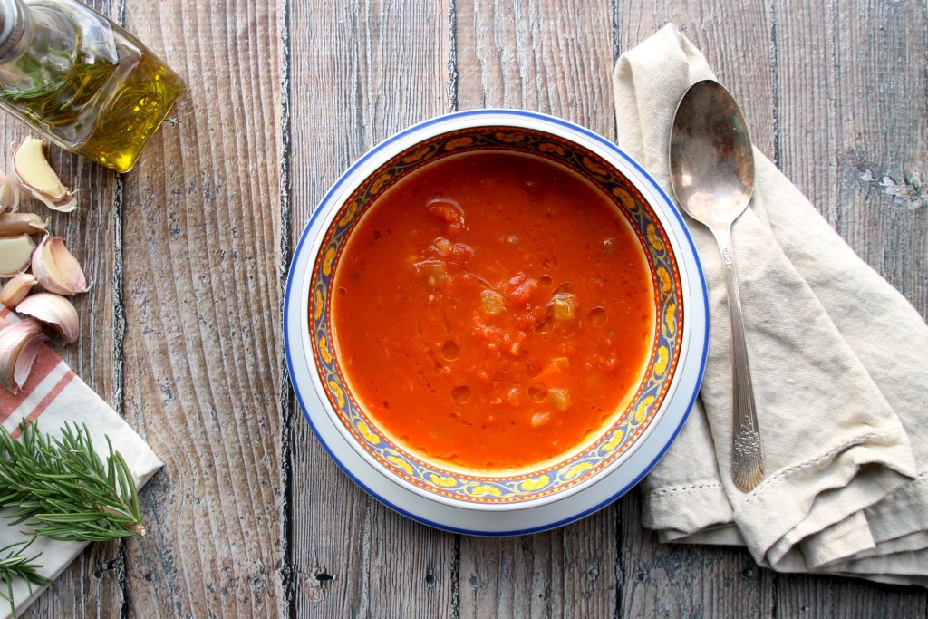 Tuscan Tomato Soup - as comforting as you remember, but elevated.