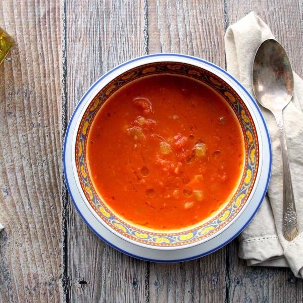 Tuscan Tomato Soup - as comforting as you remember, but elevated.