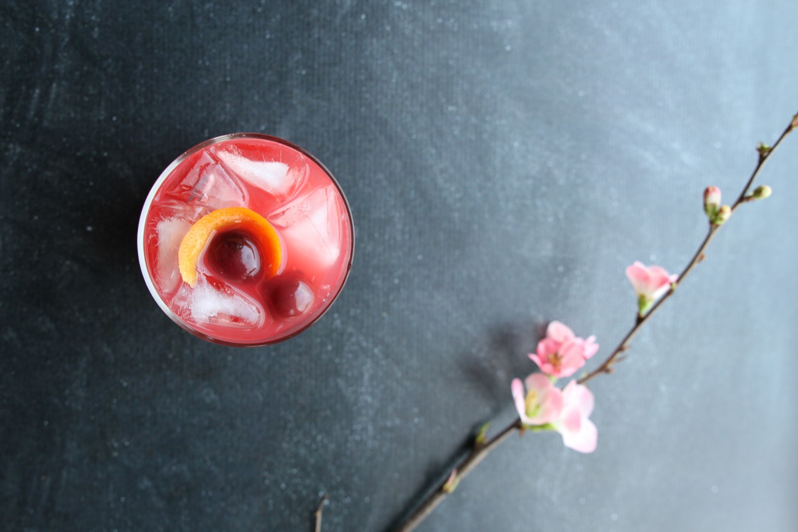 Blood Orange Whiskey Sour