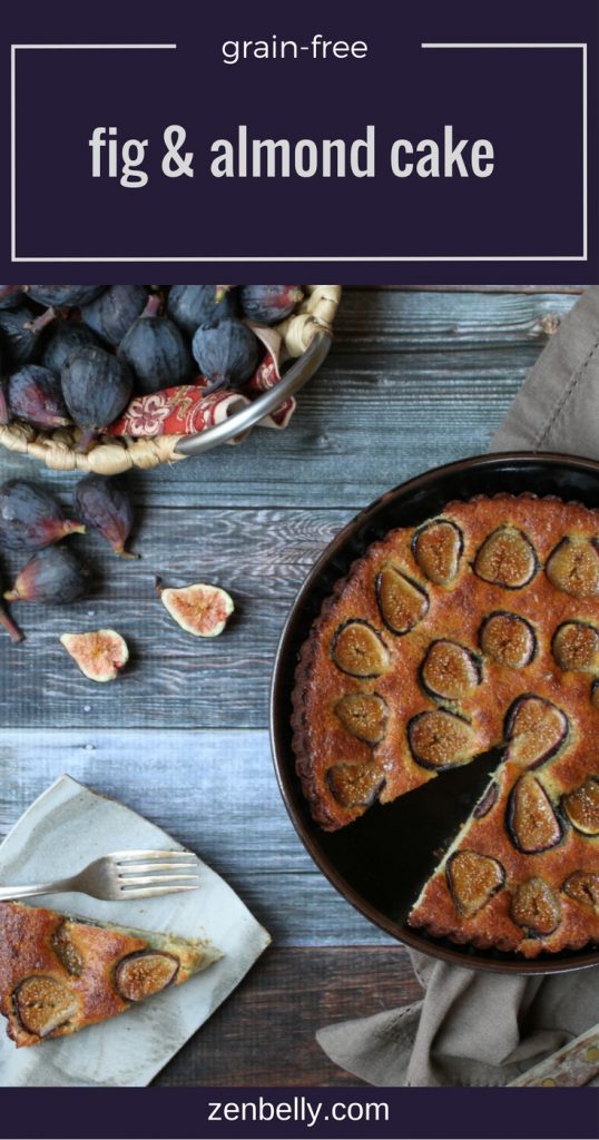paleo fig and almond cake