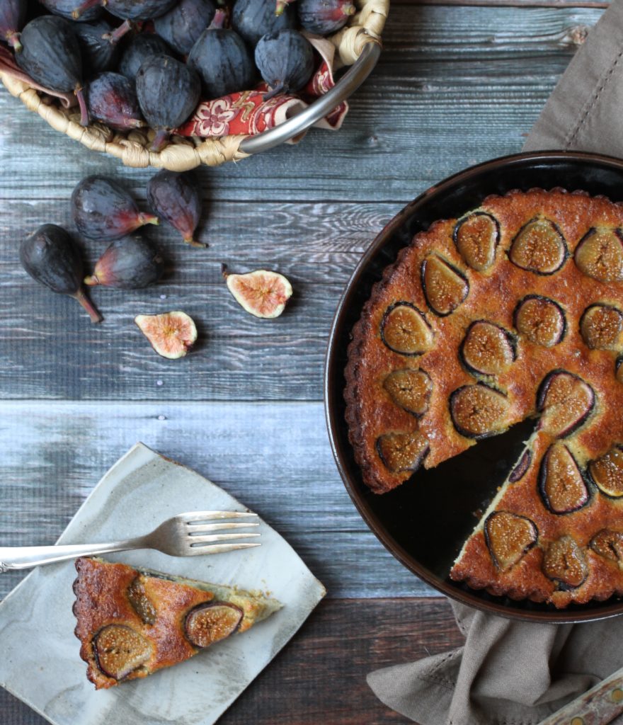 paleo fig and almond cake