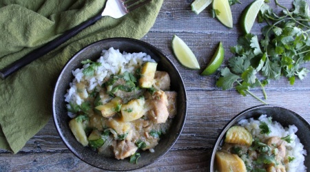 Instantpot Green Curry Chicken