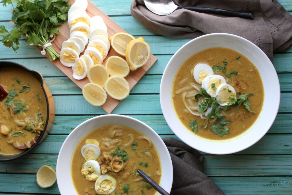 burmese chicken noodle soup