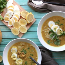 Burmese Chicken Noodle Soup-image