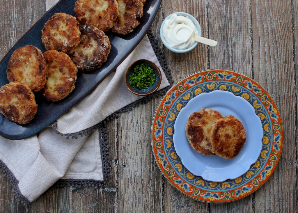 mashed potato latkes