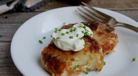 Mashed Potato Latkes