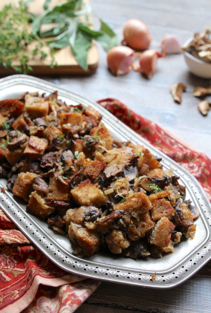 sourdough & mushroom stuffing