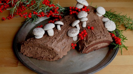 Gluten-Free Yule Log