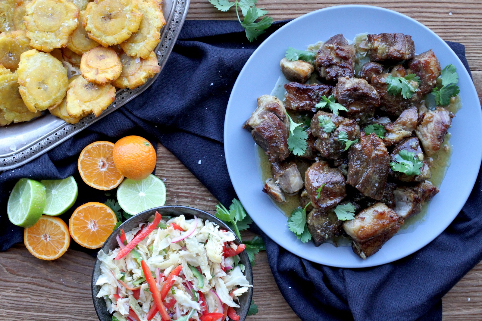 instantpot crispy mojo pork with spicy slaw