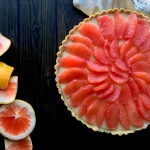 paleo grapefruit tart