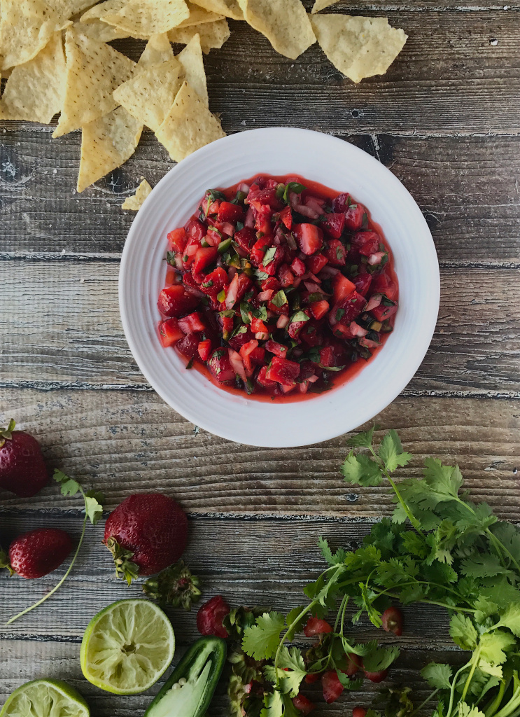 summertime strawberry salsa