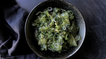 Sesame Cucumber Salad