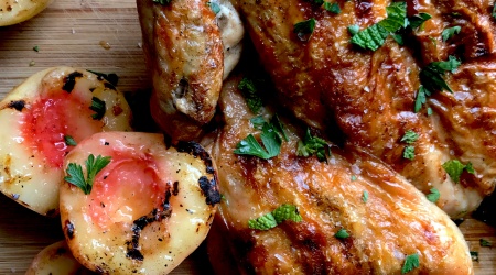 Brick Chicken – grilled or roasted – & the best trick to level up your chicken game