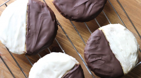 Paleo Black and White Cookies