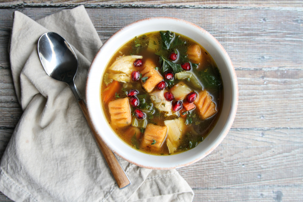 harvest chicken soup