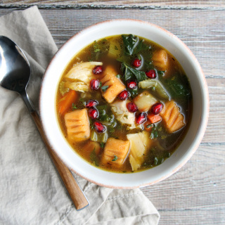 harvest chicken soup