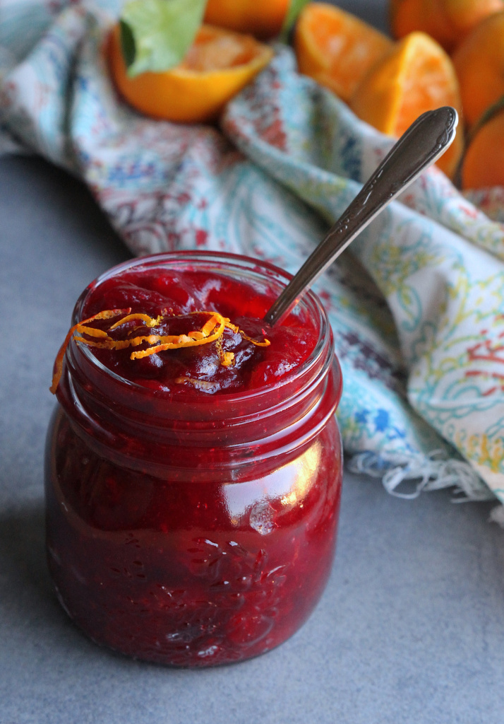 mandarin ginger cranberry sauce