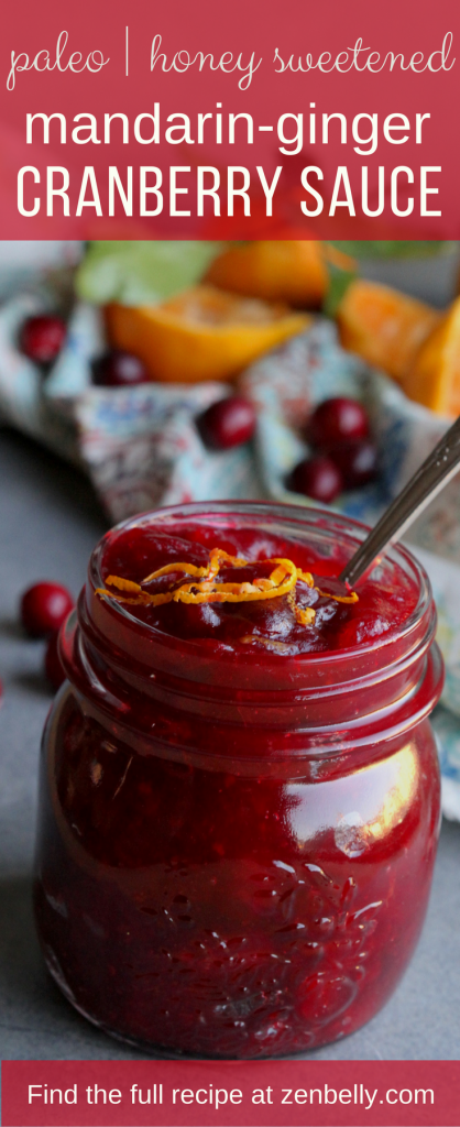 paleo cranberry sauce