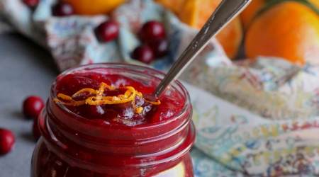 Mandarin-Ginger Cranberry Sauce