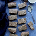 brown butter tahini blondies