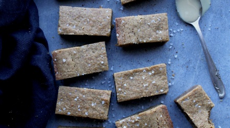 Brown Butter Tahini Blondies